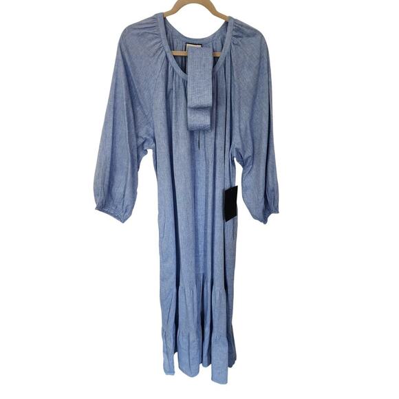 Tuckernuck Chambray Lyles Dress Sz 3XL - Picture 5 of 7
